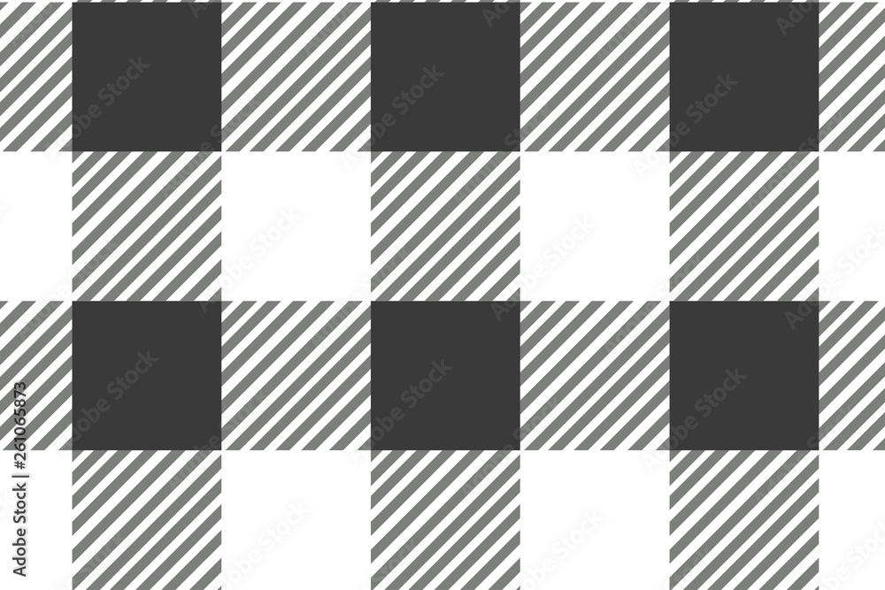 Black horizontal Gingham pattern. Texture from rhombus/squares for - plaid, tablecloths, clothes, shirts, dresses, paper, bedding, blankets, quilts and other textile products. Black horizontal Gingham pattern. Texture from rhombus/squares for - plaid, tablecloths, clothes, shirts, dresses, paper, bedding, blankets, quilts and other textile products.