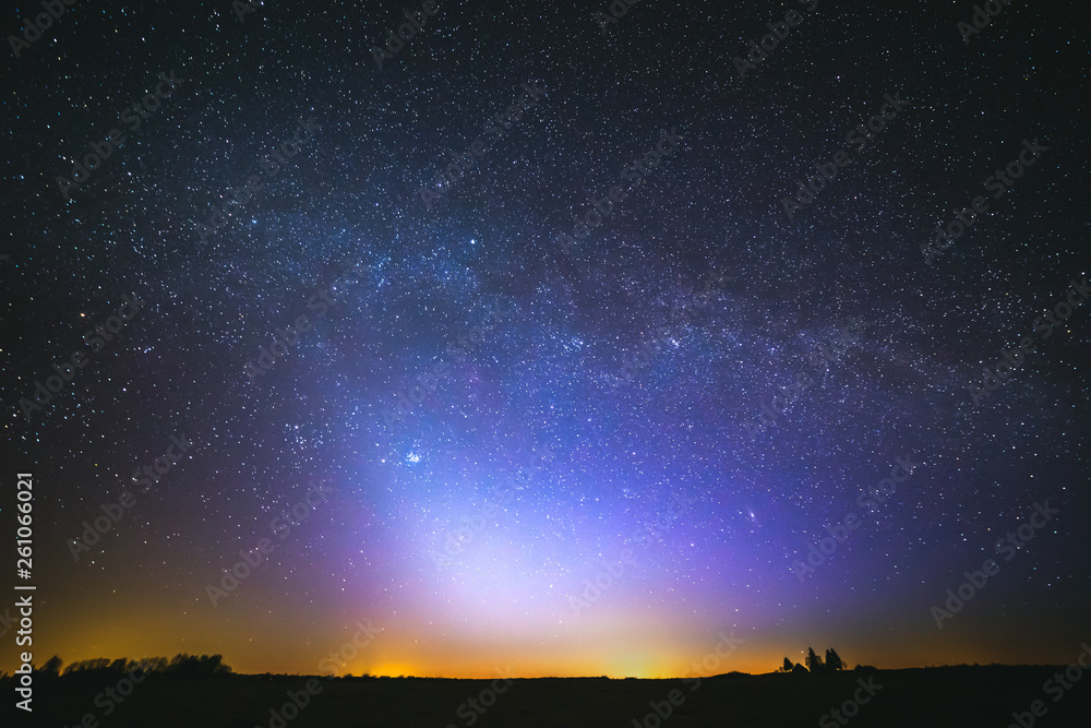 zodiacal light and the Milky Way on a beautiful night zodiacal light and the Milky Way on a beautiful night