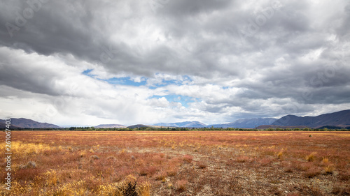 Fototapeta Naklejka Na Ścianę i Meble -  Landscape scenery in south New Zealand
