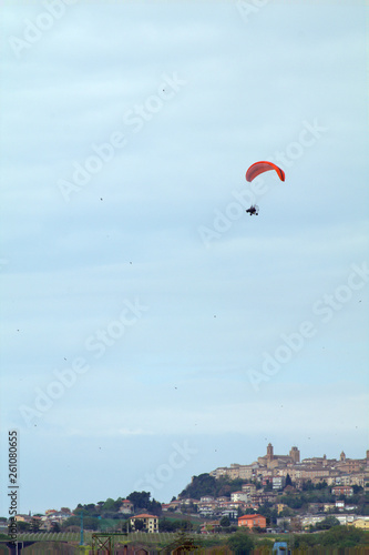paraglider in the sky,sky, parachute, paragliding, sport, fly, air, fun, adventure, wind, sports, freedom,activity, glider, 