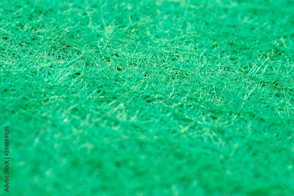 Green pile. Texture with low depth of field. Football artificial field. Green pile. Texture with low depth of field. Football artificial field.