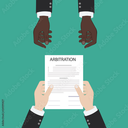 arbitration law dispute legal resolution conflict