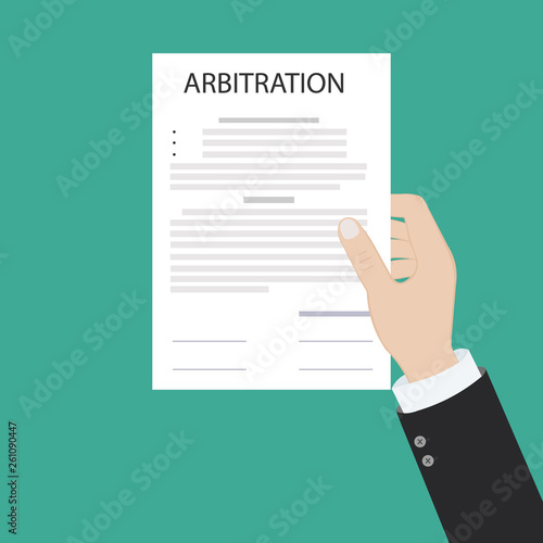 arbitration law dispute legal resolution conflict