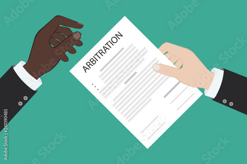 arbitration law dispute legal resolution conflict