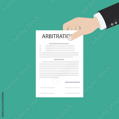arbitration law dispute legal resolution conflict