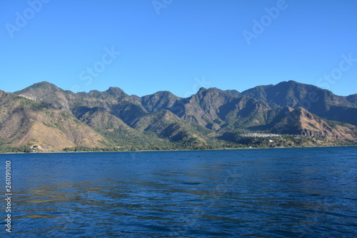 Panorama Lac Atitlán San Pedro Laguna Guatemala