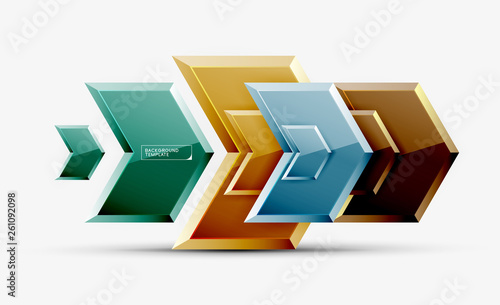 Free Download Techno arrow background, template design - GFXLoad