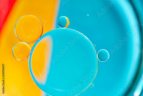 Oil and Water Don't Mix Abstraction photo