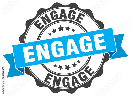 engage stamp. sign. seal