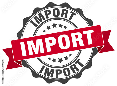 import stamp. sign. seal