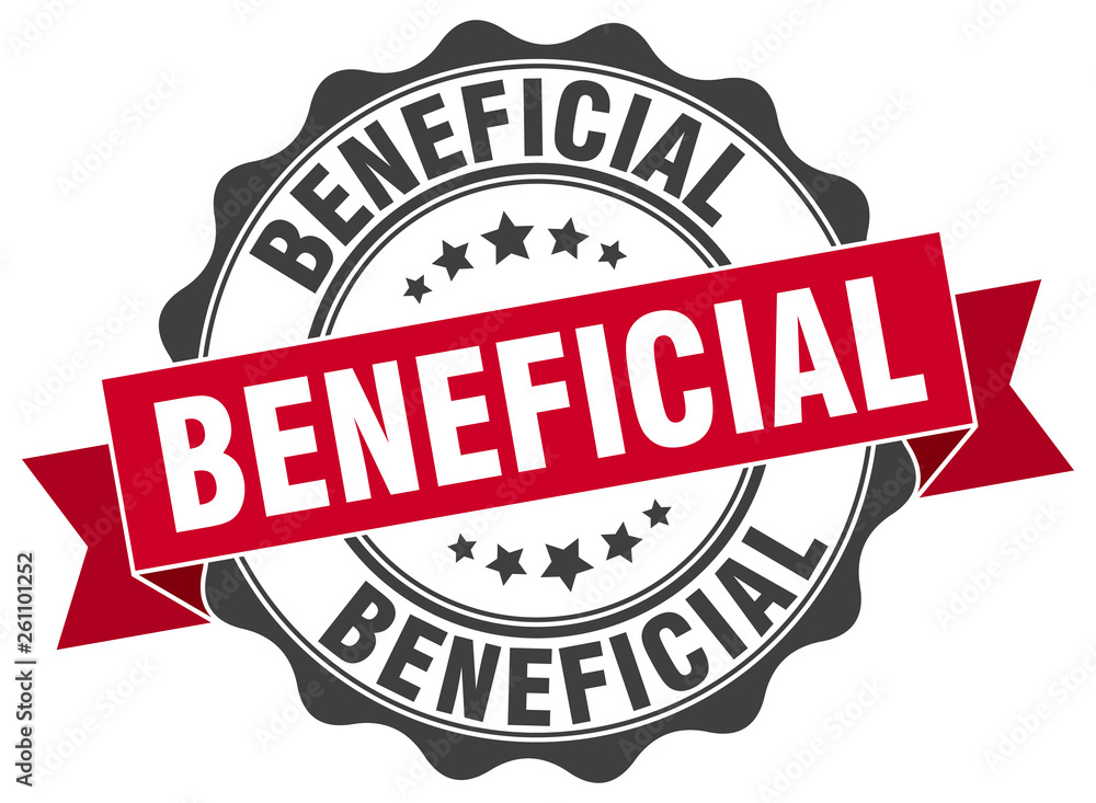 Fototapeta premium beneficial stamp. sign. seal