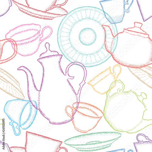 Seamless pattern from color...