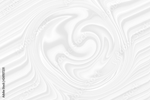 White background. Waves with a marble pattern.