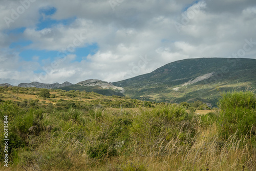  Landscape of the natural park of Fuentes Carrionas. Palencia