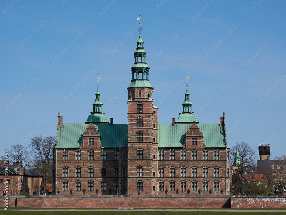 Fototapeta premium Rosenborg Castle in Copenhagen, Denmark