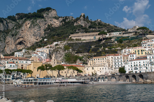 Amalfi coast beautiful landscape