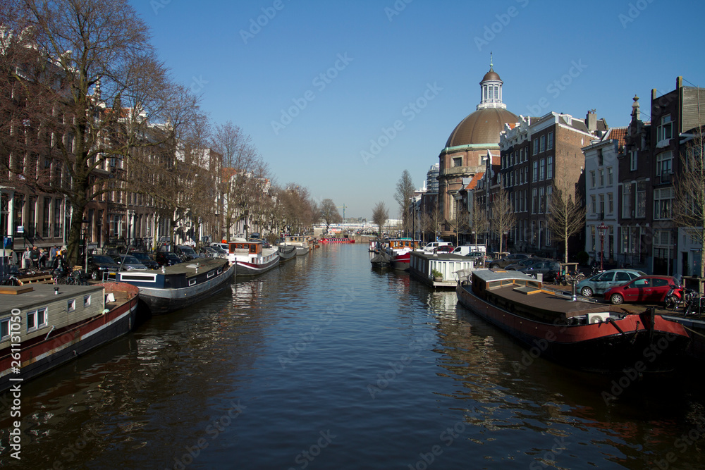 Fototapeta premium Amsterdam Canal I