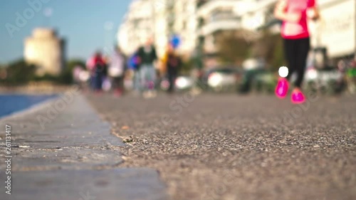 Wallpaper Mural Commuters, People walking in the city, Slow Motion Torontodigital.ca