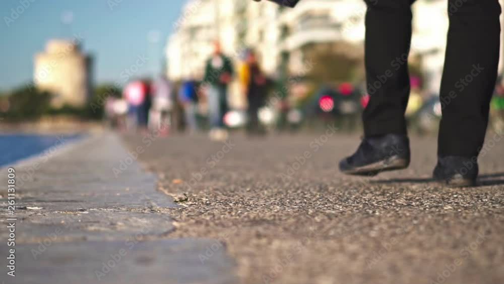 Commuters, People walking in the city, Slow Motion Commuters, People walking in the city, Slow Motion
