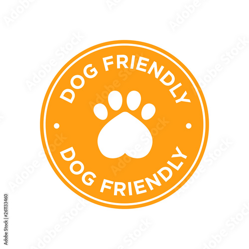 Dog friendly icon
