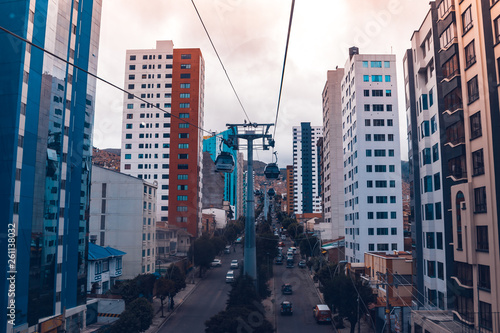 teleférico ciudad de la paz Bolivia