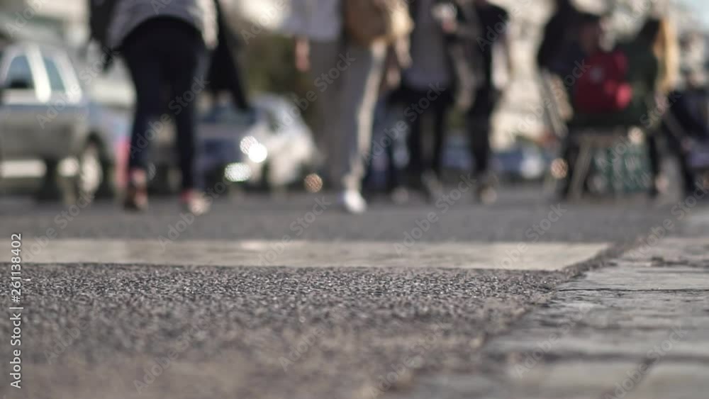 Commuters, People walking in the city, Slow Motion Commuters, People walking in the city, Slow Motion