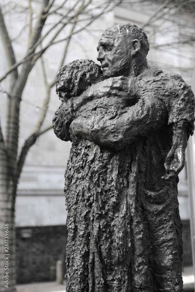 Fototapeta premium Sculpture on the street