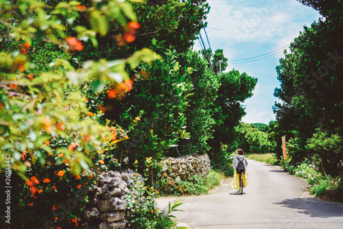 波照間島の町並み
