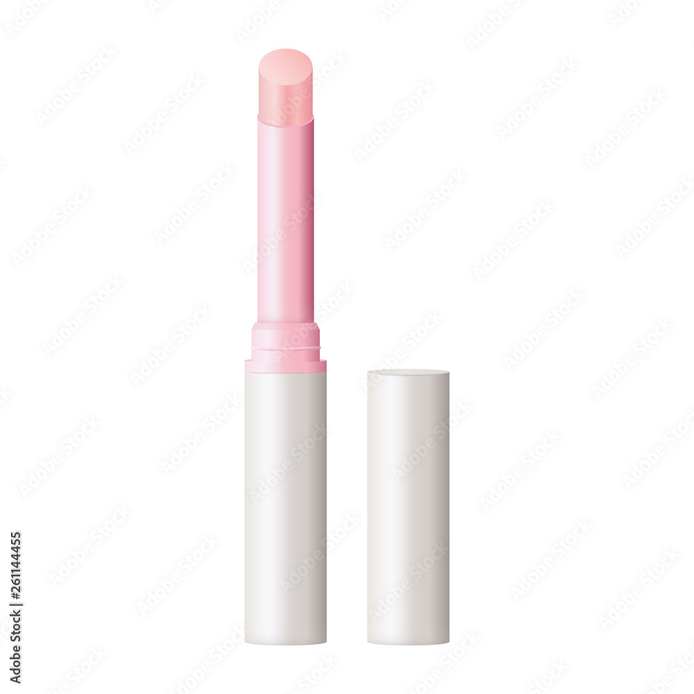 Lip balm realistic vector illustration design. Lip balm realistic vector illustration design.