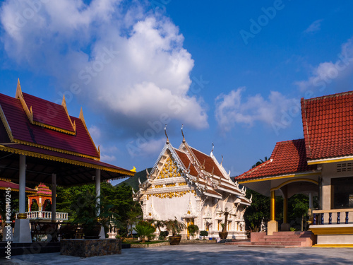 Chinese temple on the island of Koh Phangan.Thailand.
