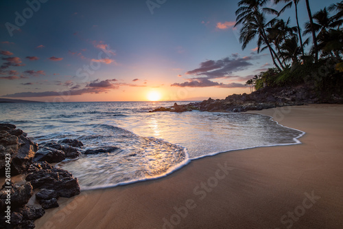 Maui Sunset beach cove 