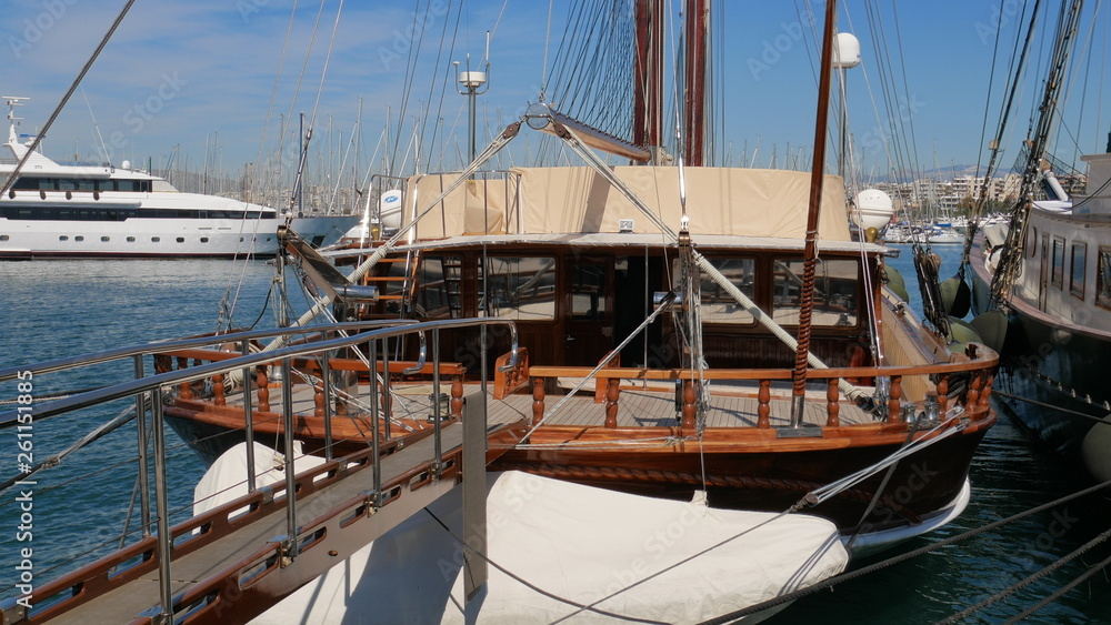 Old style Sailing ship. Greece Old style Sailing ship. Greece