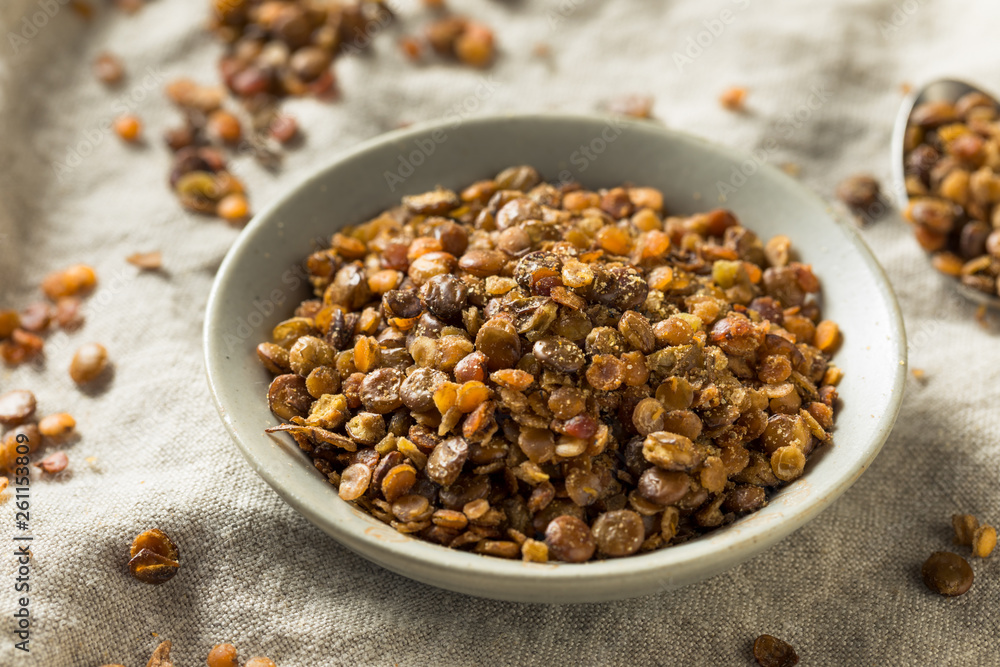 Healthy Homemade Roasted Lentil Snack Healthy Homemade Roasted Lentil Snack