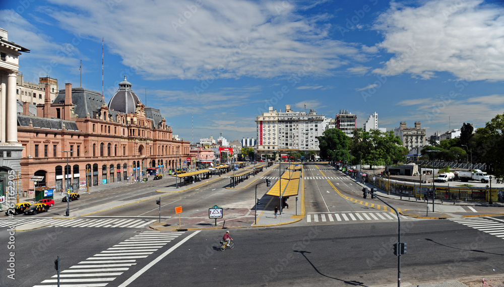 Fototapeta premium Ciudad desierta