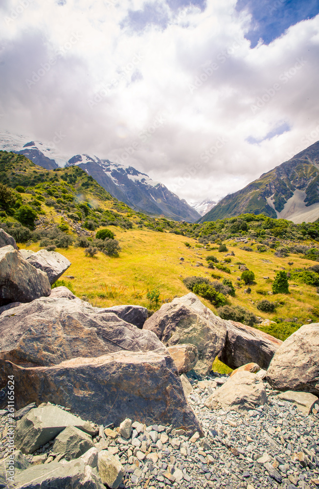 Valley on the South Island New Zealand