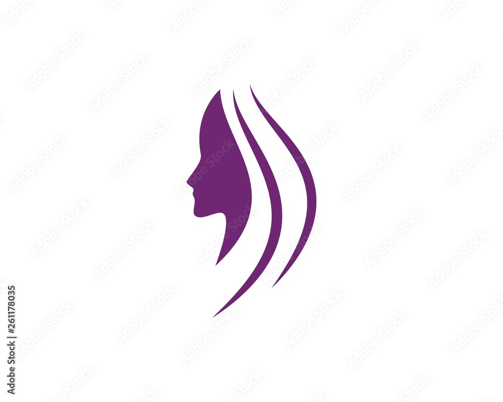 Beauty Women face silhouette Beauty Women face silhouette