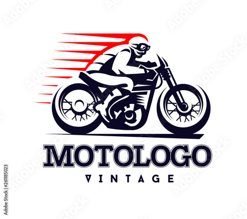 vector illustration of motorcycle