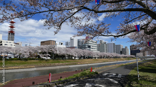 桜川　水戸市街