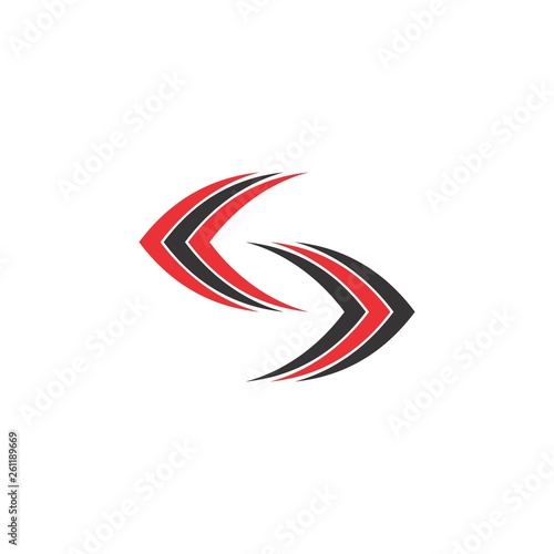 Free Download S letter with back and forth arrow logo design - GFXLoad