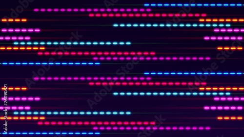 vj particles lines horisontal