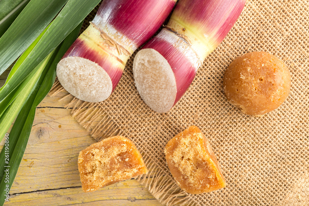 sugar cane and panela, colombia traditional sweet