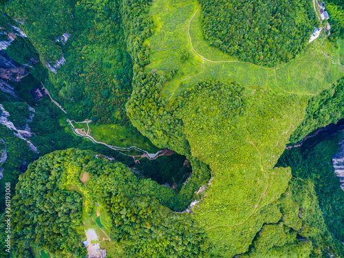 Wulong Karst World Natural Heritage. chongqing,China