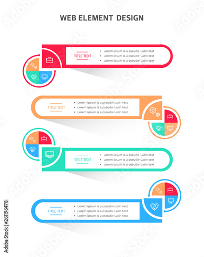 Business design infographic