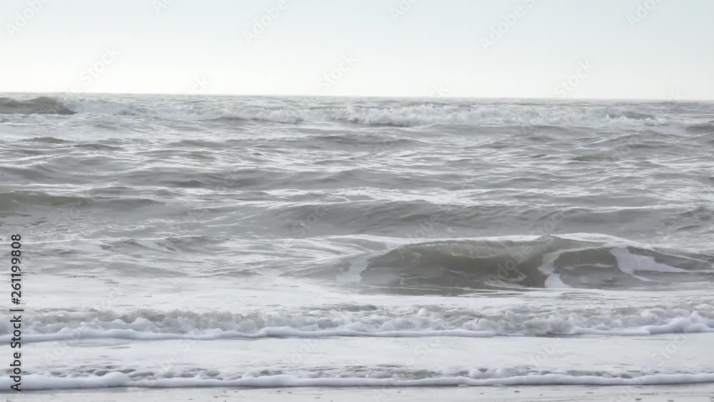waves in the ocean on the coast waves in the ocean on the coast