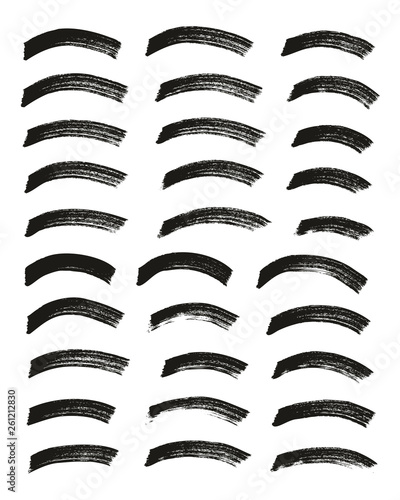 Tagging Marker Medium Curved Lines High Detail Abstract Vector Background Set 72