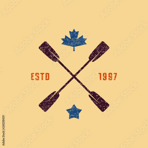 Stock vector emblem for t-shirt