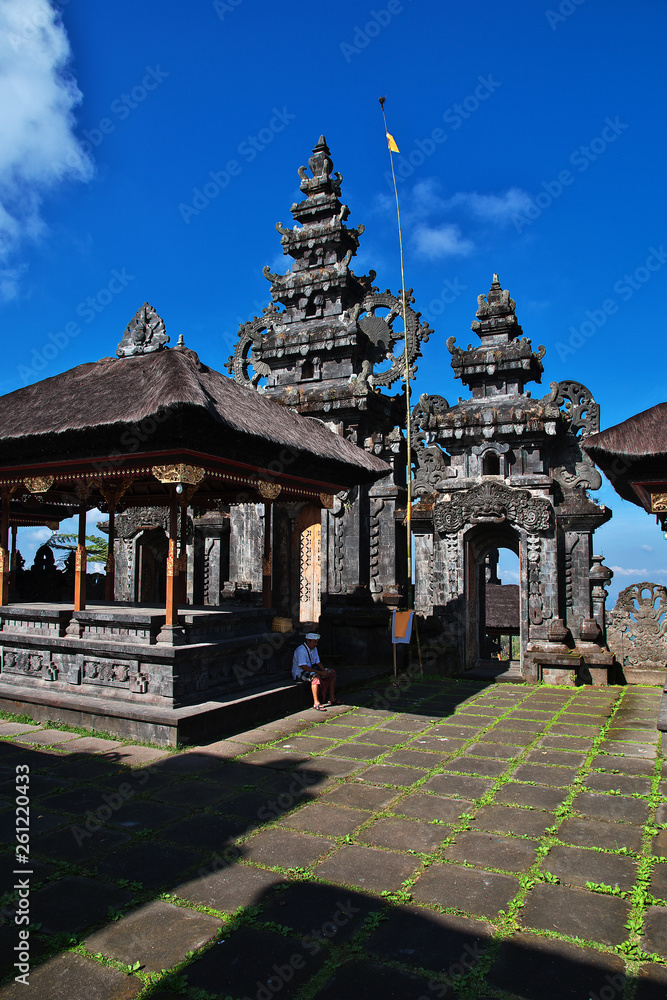 Obraz premium Besakih Temple, Bali, Indonesia