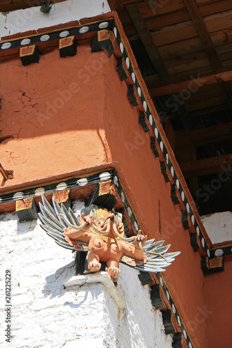 Simtokha Dzong in Thimphu (Bhutan) photo