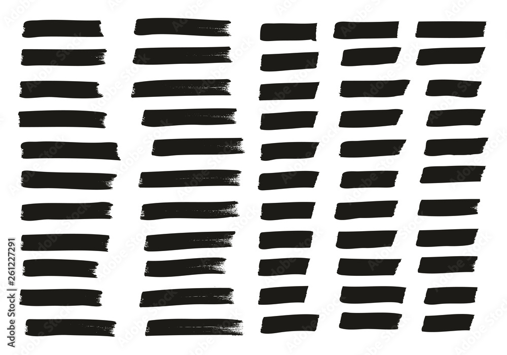 Naklejka premium Tagging Marker Medium Lines High Detail Abstract Vector Background Set 17