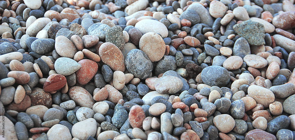 Poster, Foto Pebbles by the sea - Koop op EuroPosters.nl